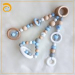 Wood Teether Manufacturer - Crochet Beissring Baby Toy