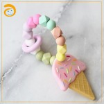 Pacifier Clip Manufacturer - Rainbow Wooden Beech Silicone