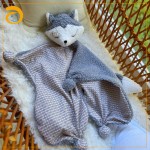 Baby Pacifier Supplier - Plush Bunny Soothing Teething Towel