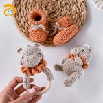 Crochet Rattle Manufacturer - Natural Foxy Knitting Weave