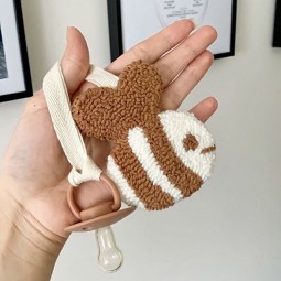 Teether Pacifier Supplier - Heart Silicone Letter Beads