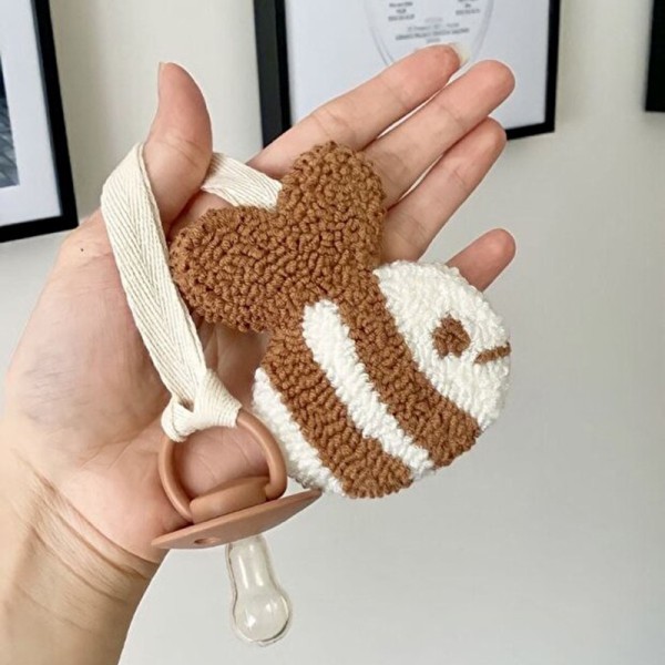 Teether Pacifier Supplier - Heart Silicone Letter Beads