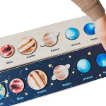 Wooden Puzzle Manufacturer - Solar System Planet Tray