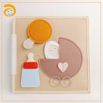 Sensory Board Factory - New Arrival Farm Felt Book