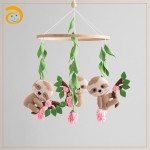 Baby Mobile Supplier - Nordic Felt Animal Pom Pom
