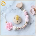 Pacifier Clip Supplier - Custom Bamboo Cotton Muslin