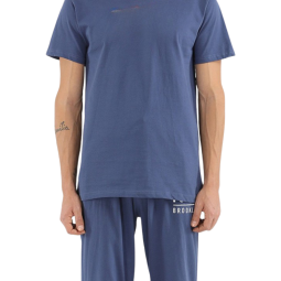 Men's Pajamas Factory - Hooded Short Sleeve Cotton