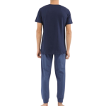 Men's Pajamas Factory - Hooded Short Sleeve Cotton