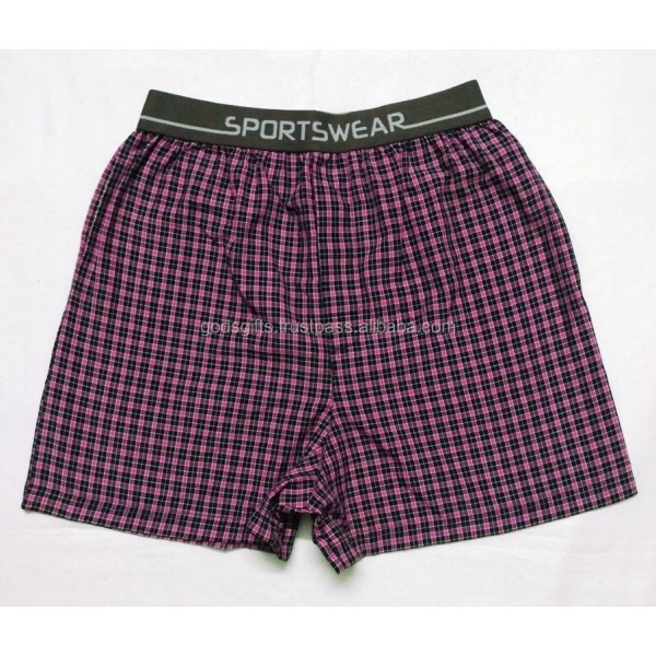 Woven Boxer Shorts Manufacturer - Cotton Linen Comfortable