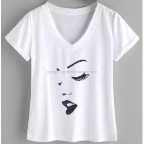 V Neck T-Shirt Manufacturer - Plus Size Denim