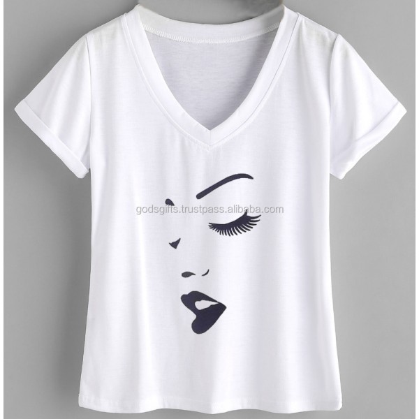 V Neck T-Shirt Manufacturer - Plus Size Denim