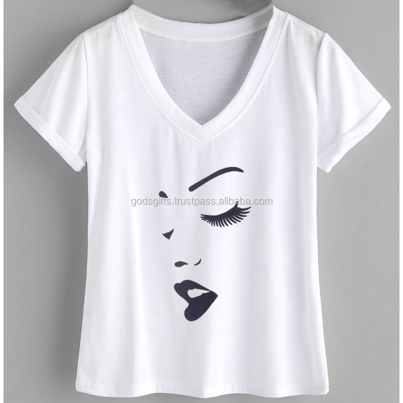 V Neck T-Shirt Manufacturer - Plus Size Denim