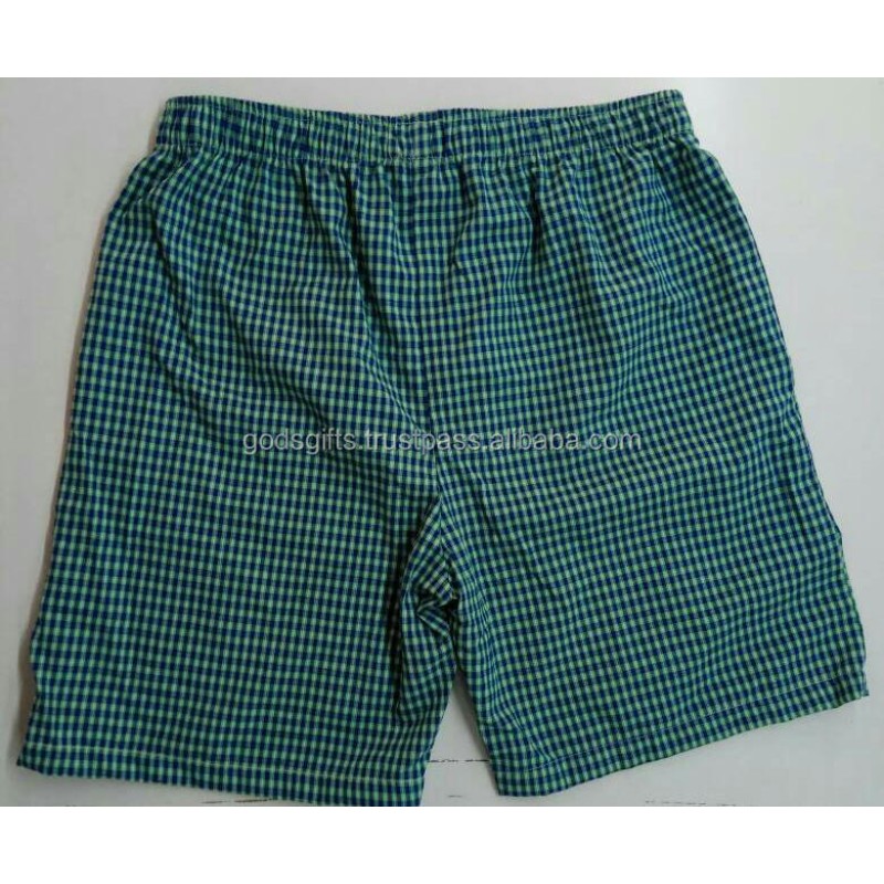 Boxer Shorts Supplier - Mens Mid-Rise Woven