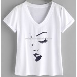 V-Neck T-Shirt Factory - Wholesale Blank Custom