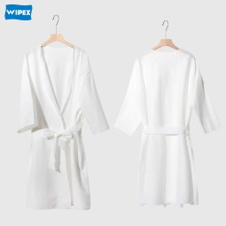 Disposable Bathrobe Supplier - Perforated Cotton Salon