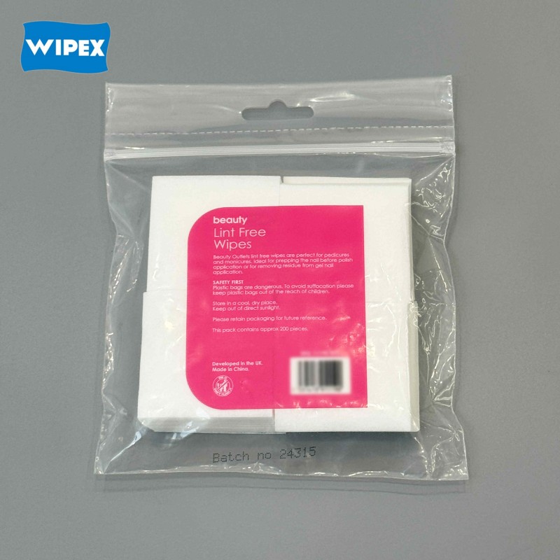 Nail Wipes Supplier - Per Pack White Gel Cleaner