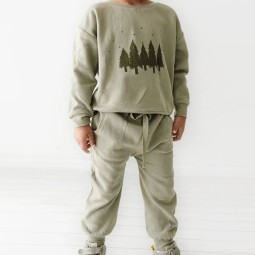 Toddler Sweatsuit Manufacturer - Organic Fleece Tracksuit