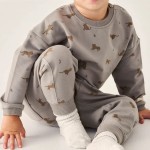 Kids Tracksuits Supplier - Organic Cotton Sweatshirt Jogger