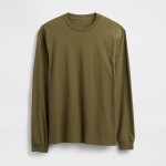 Men's T-Shirt Factory - Organic Cotton Long Sleeve Fitted
