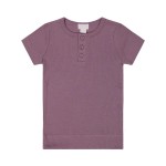 Toddler Tshirts Manufacturer - Ribbed Short Sleeve Henley