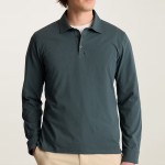 Men's Polo Shirt Factory - Organic Cotton Long Sleeve