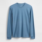 Men's T-Shirt Factory - Organic Cotton Long Sleeve Fitted