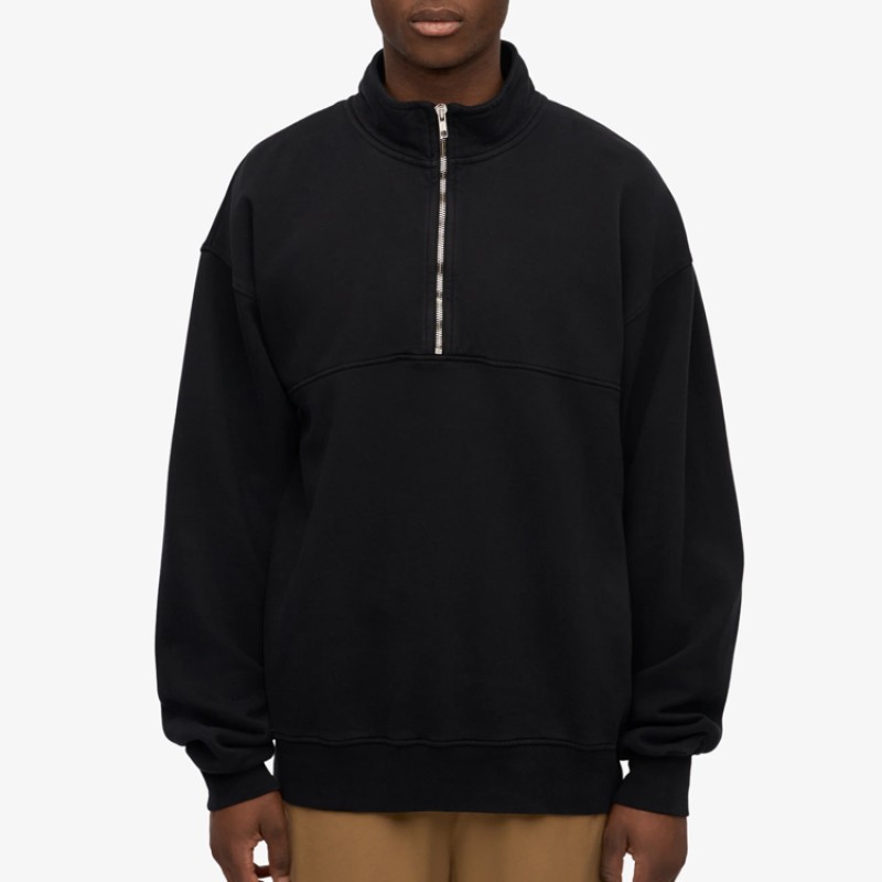 Men's Sweatshirt Manufacturer - Quarter-Zip Organic Fleece