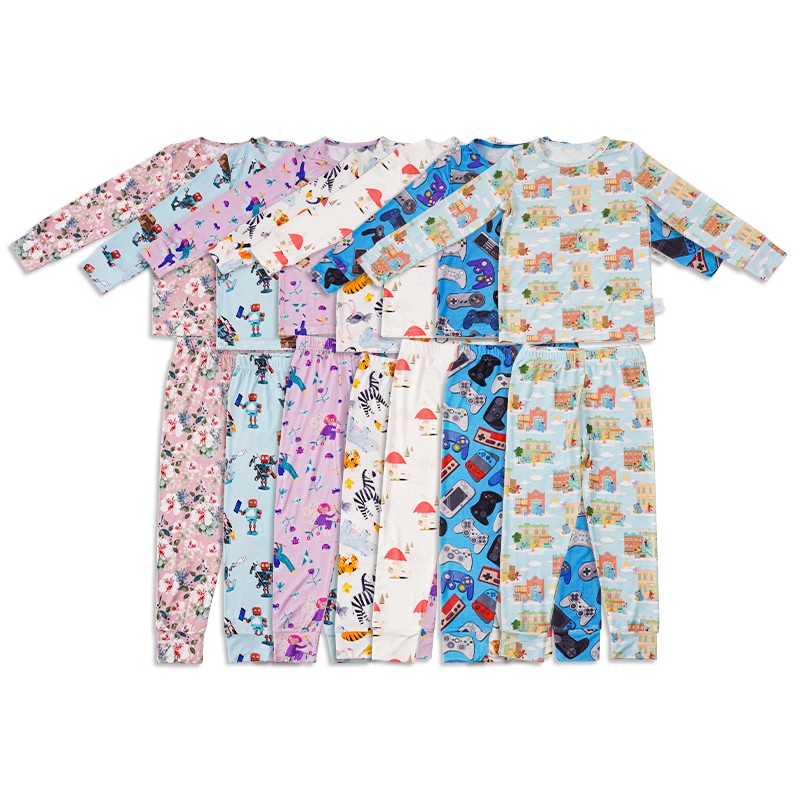 Toddler Pajama Set Manufacturer - Bamboo Cotton Two Piece