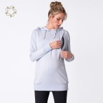 Nursing Hoodie Manufacturer - Bamboo Cotton Terry Open