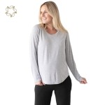 Nursing T-shirt Factory - Organic Bamboo Lactation Long