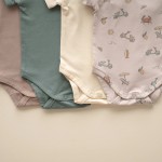 Baby Bodysuit Factory - Organic Cotton Short Sleeve Print