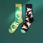 Men's Socks Supplier - Hemp Organic Cotton Jacquard