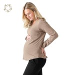 Nursing T-shirt Factory - Organic Bamboo Lactation Long