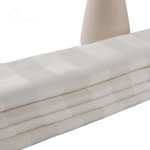 Sheet Fabric Supplier - Bamboo Cotton Satin Stripe