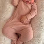 Baby Romper Manufacturer - Organic Cotton Rib Onesie