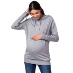 Nursing Hoodie Manufacturer - Bamboo Cotton Terry Open