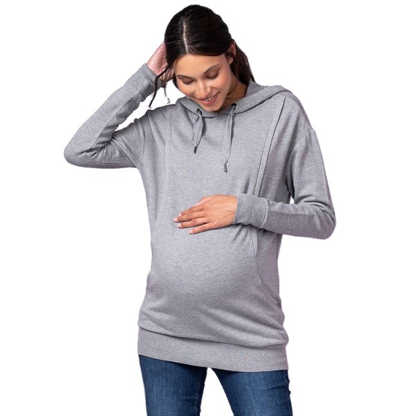 Nursing Hoodie Manufacturer - Bamboo Cotton Terry Open