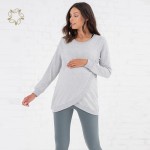Nursing Sweatshirt Supplier - Organic Cotton Crossover