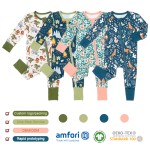 Baby Rompers Supplier - Organic Bamboo Onesie Zipper
