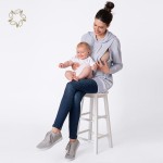 Nursing Hoodie Manufacturer - Bamboo Cotton Terry Open