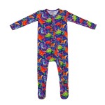 Baby Romper Supplier - Organic Bamboo 2 Way Zip