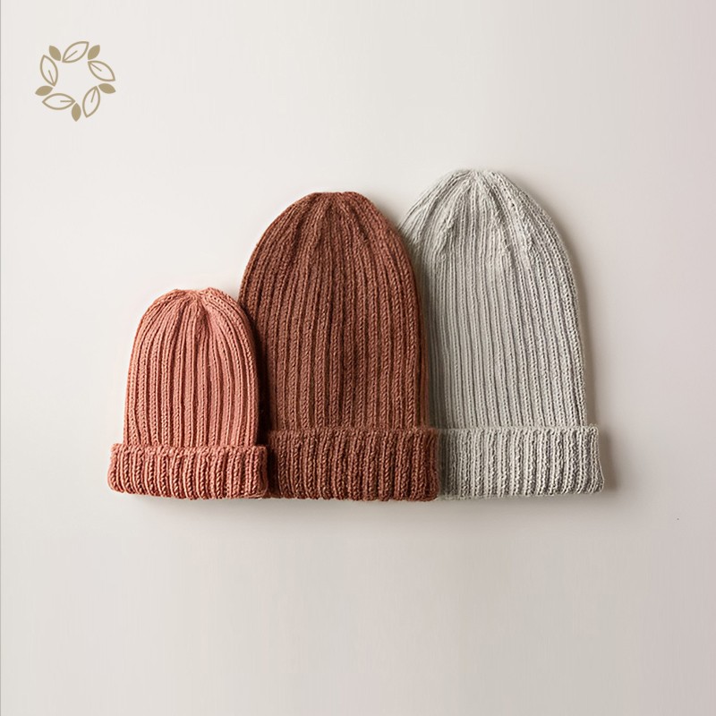 Beanie Hat Supplier - 100% Organic Cotton Rib