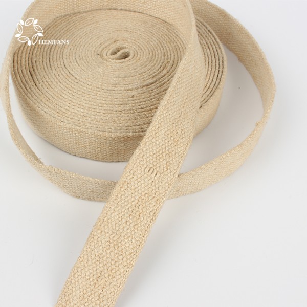 Hemp Webbing Factory - Eco-Friendly 3cm Wide Woven