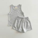 Boys Clothing Set Factory - Organic Cotton Waffle Knit