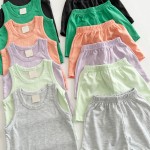 Boys Clothing Set Factory - Organic Cotton Waffle Knit