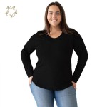 Nursing T-shirt Factory - Organic Bamboo Lactation Long