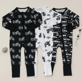 Baby Onesie Supplier - Organic Bamboo Zip Romper