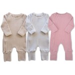 Baby Romper Manufacturer - Organic Cotton Rib Onesie