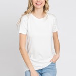 Maternity T-shirt Supplier - Bamboo Short Sleeve Nursing