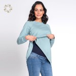 Nursing Sweatshirt Supplier - Organic Cotton Crossover